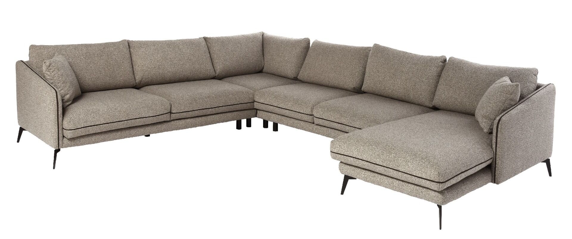 Sofa narożna prawa Entity 336x256x46/86cm