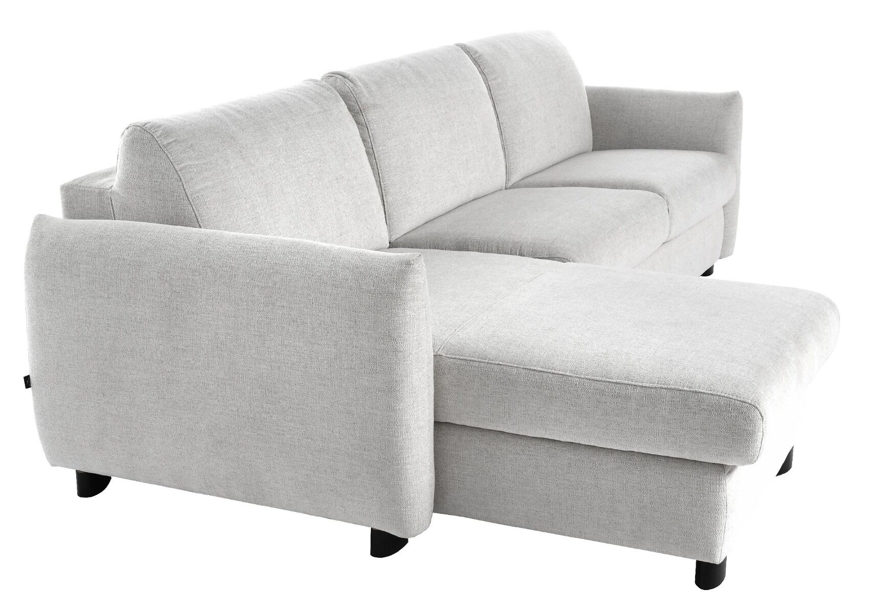 Sofa narożna Termi lewa z funkcją spania i pojemnikiem na pościel 287x166x87 cm