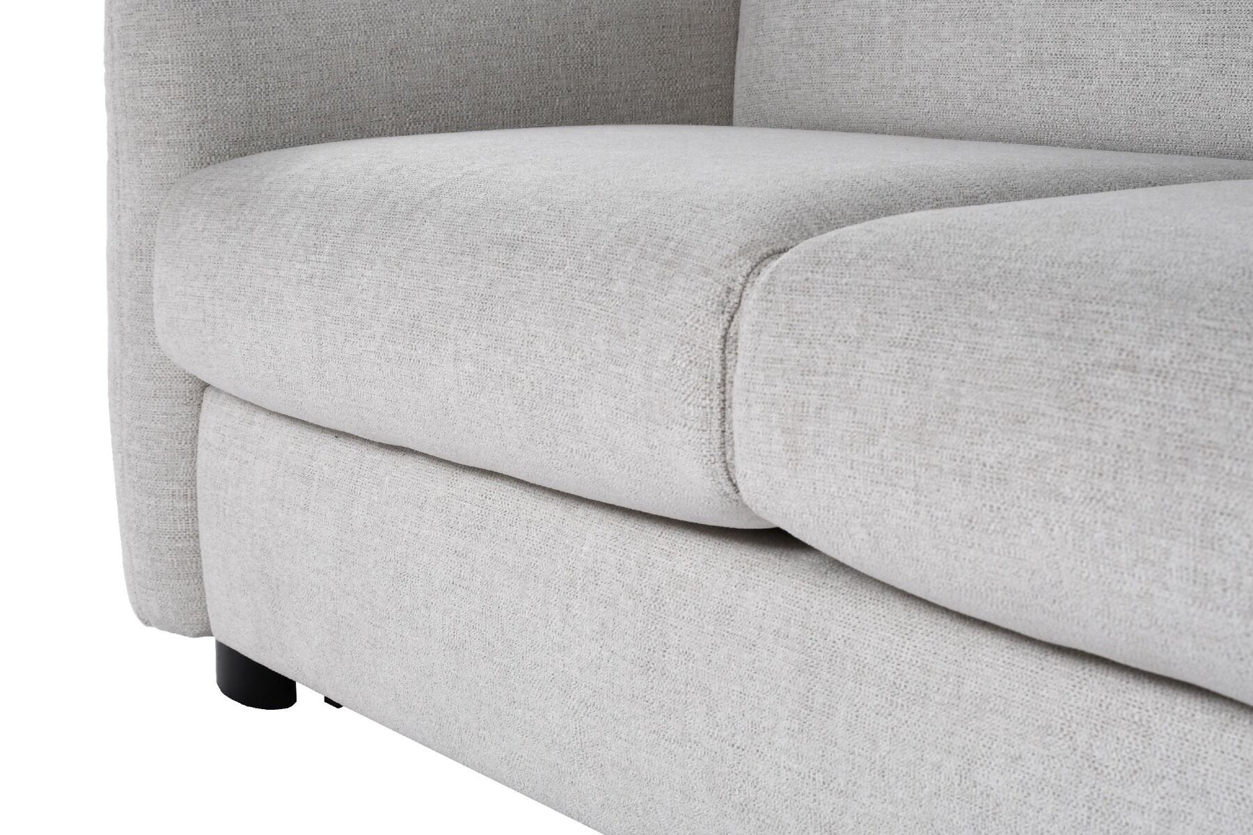 Sofa narożna Termi prawa z funkcją spania i pojemnikiem na pościel 287x166x87 cm