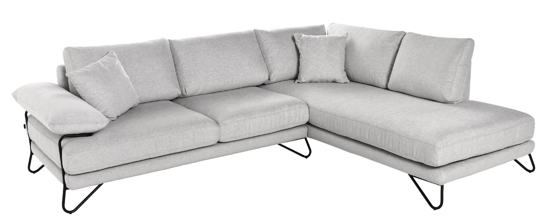 Sofa narożna Vasto prawa 288x219x87 cm
