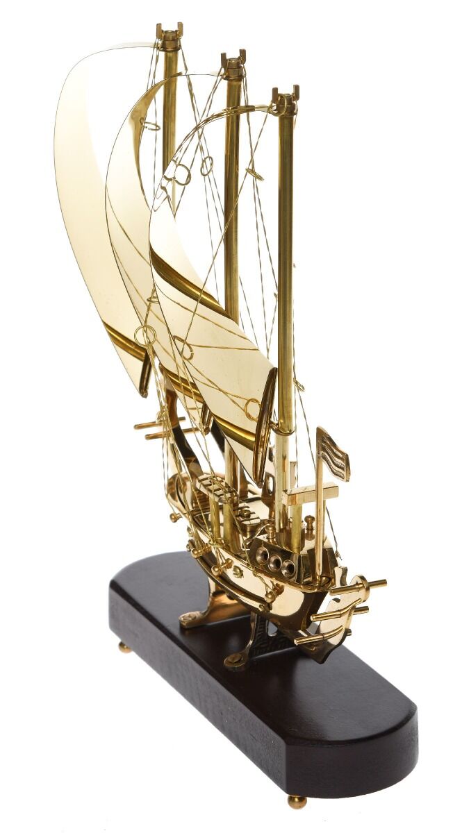Statek Uptown gold 25x8,4x30,5cm