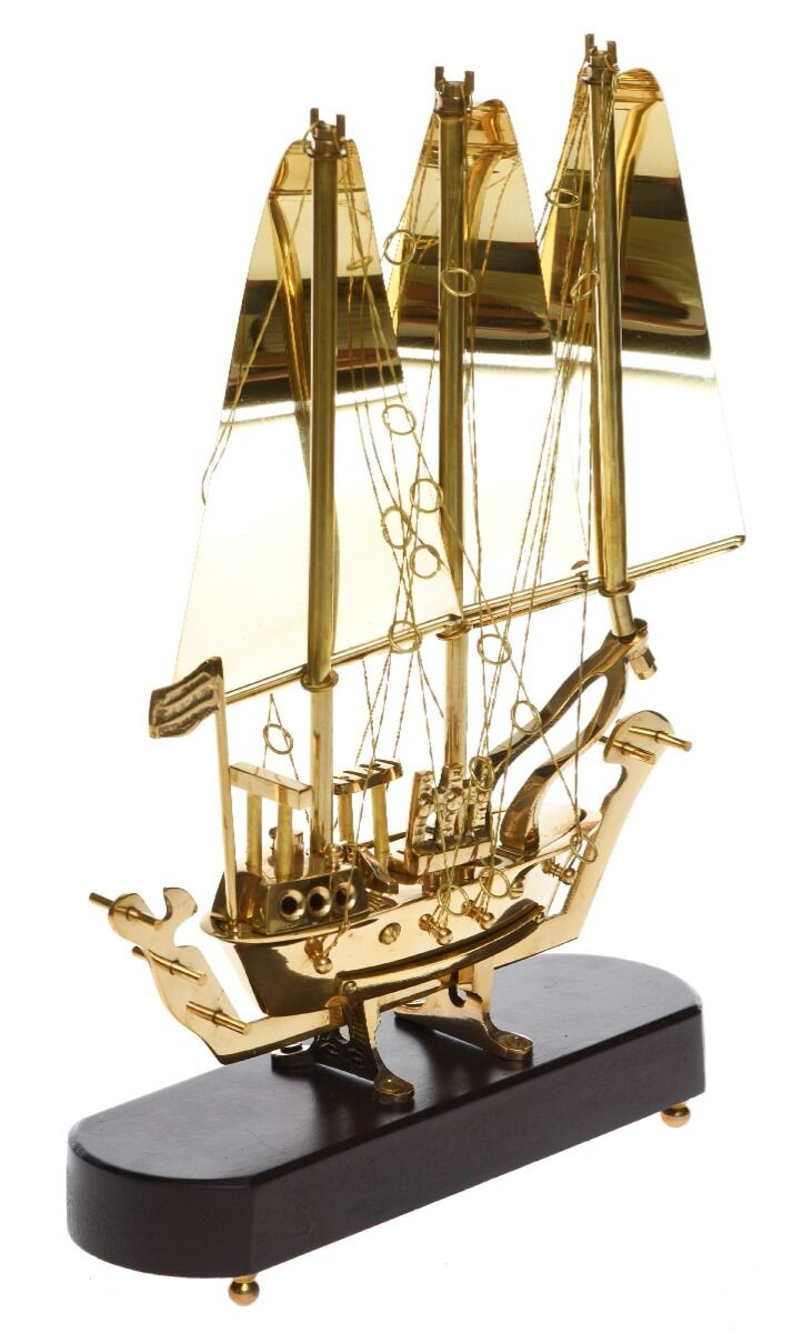 Statek Uptown gold 25x8,4x30,5cm