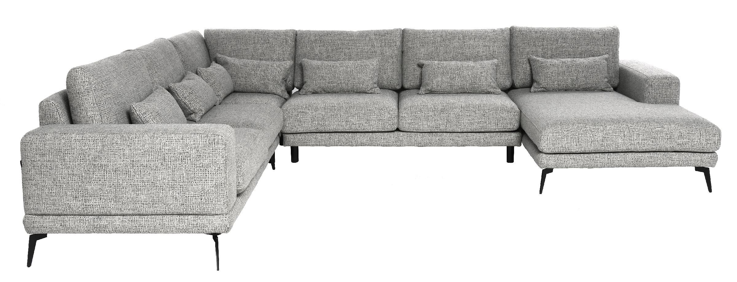 Sofa narożna Life Steel II lewa 334x274x73cm