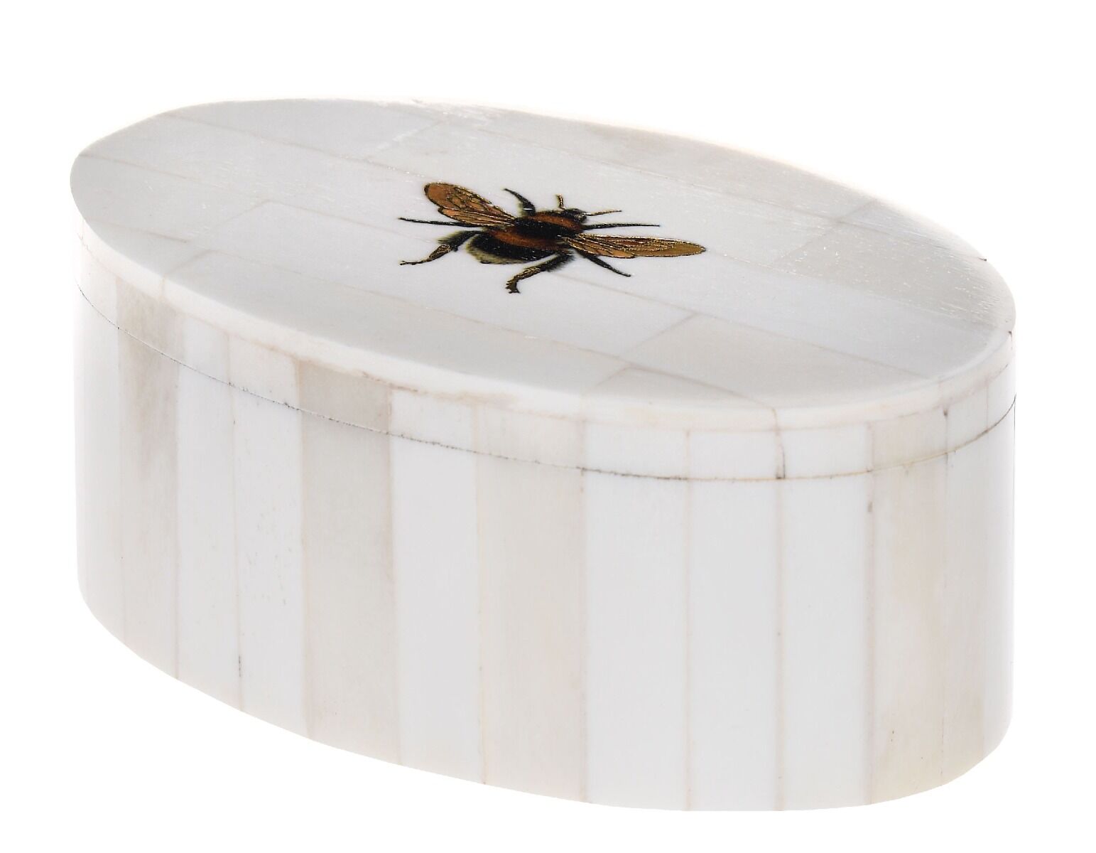 Pudełko Bee Oval 13x8x5 cm