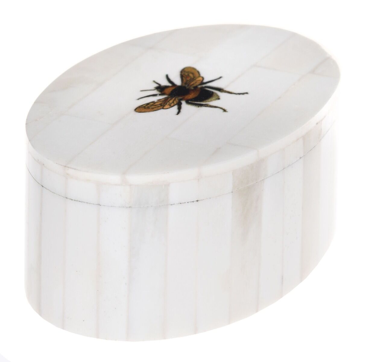 Pudełko Bee Oval 13x8x5 cm