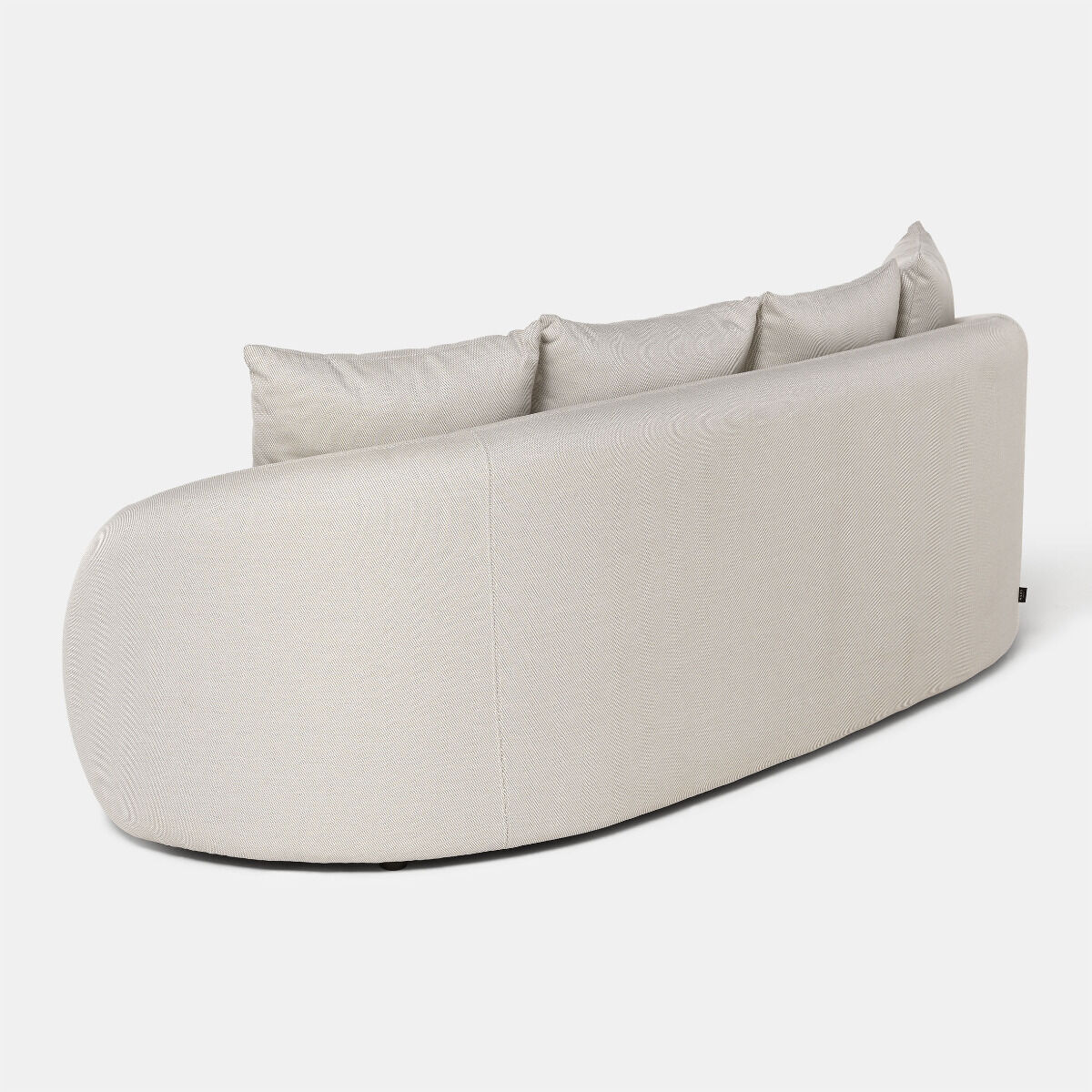 Sofa ogrodowa 2 osobowa Tongo 228x107x74cm off white-beż tkanina Olefin Miloo Home