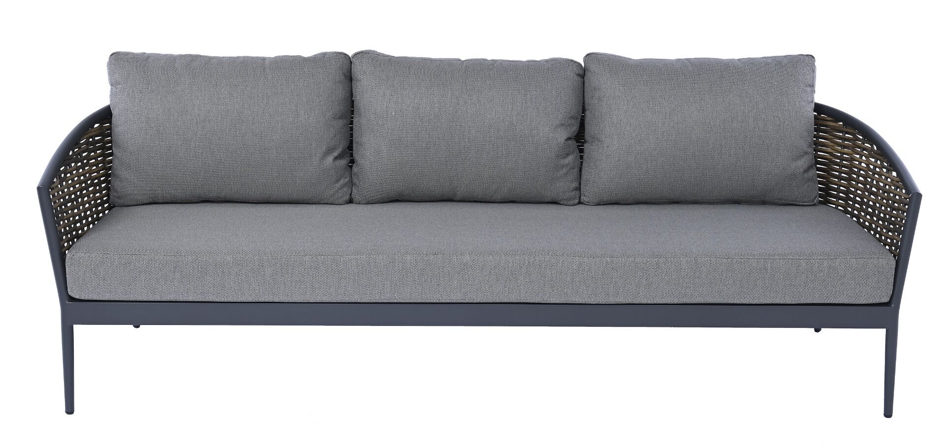 Sofa 3 osobowa Cora Antracyt 232x82x75 cm