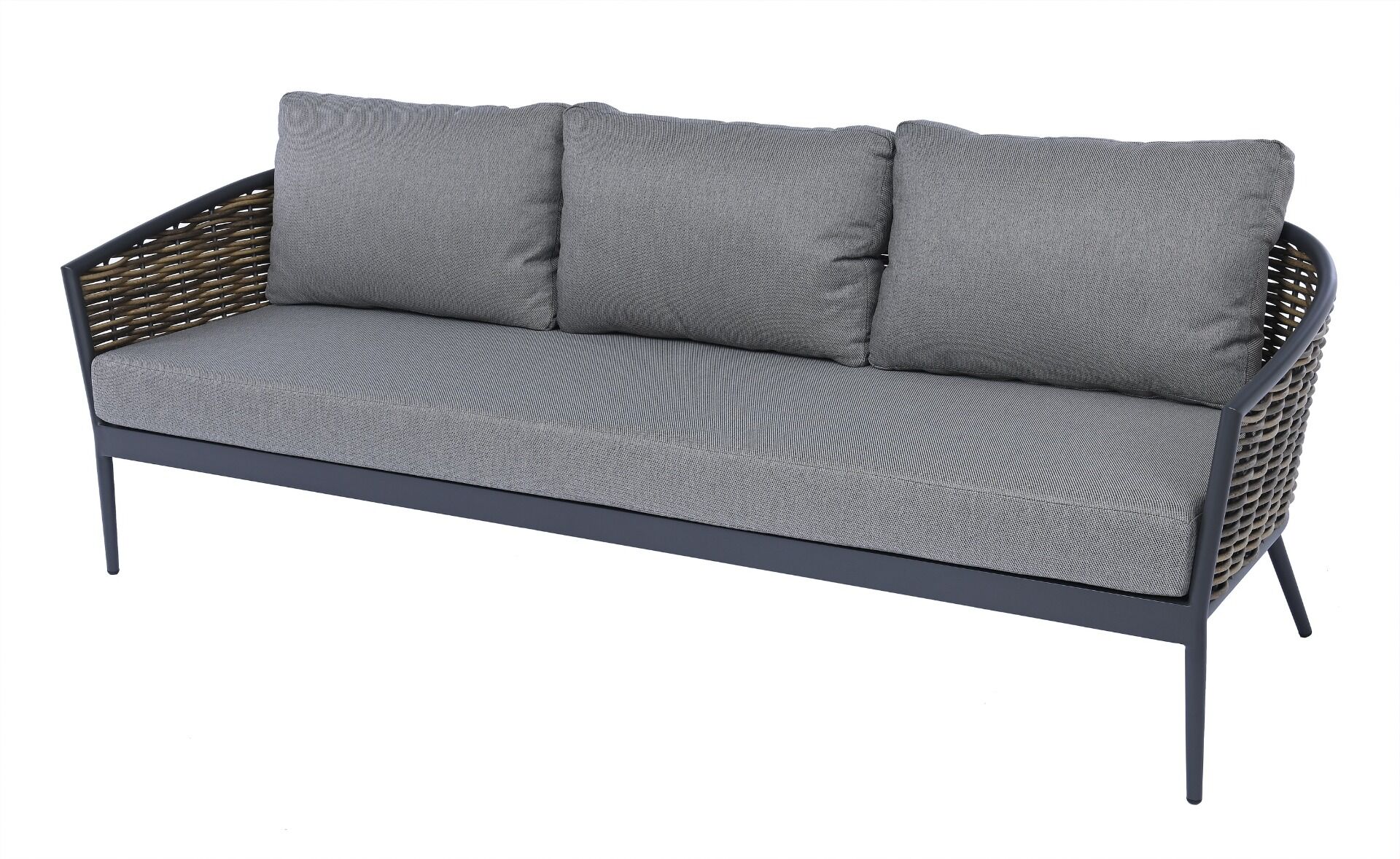 Sofa 3 osobowa Cora Antracyt 232x82x75 cm