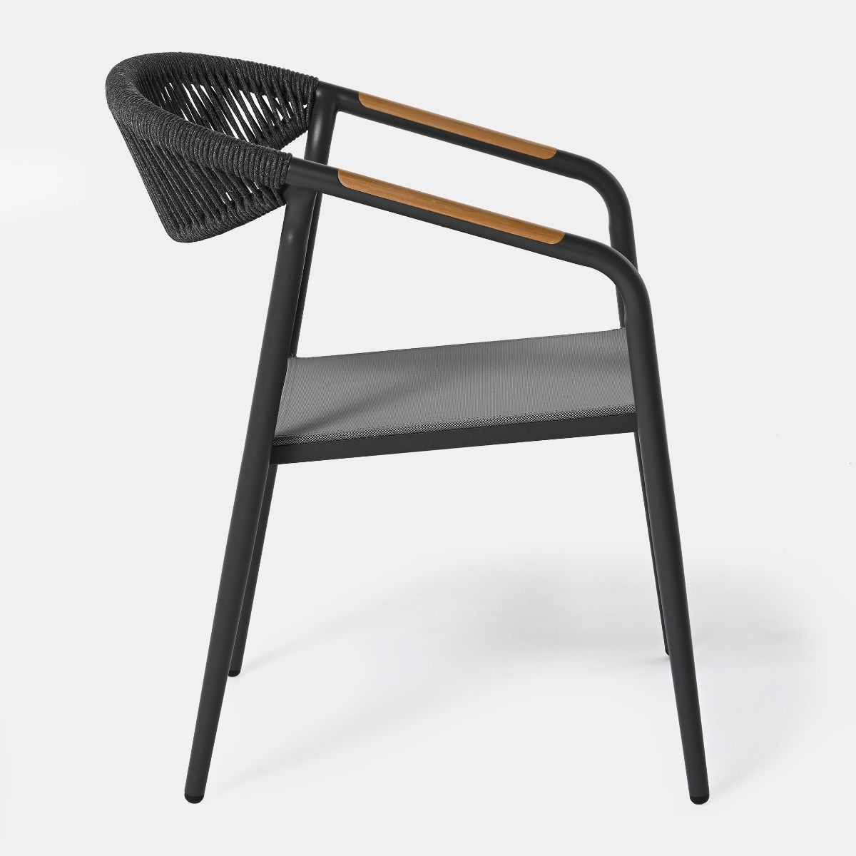 Krzesło obiadowe Lantica grey 56x64x80 cm