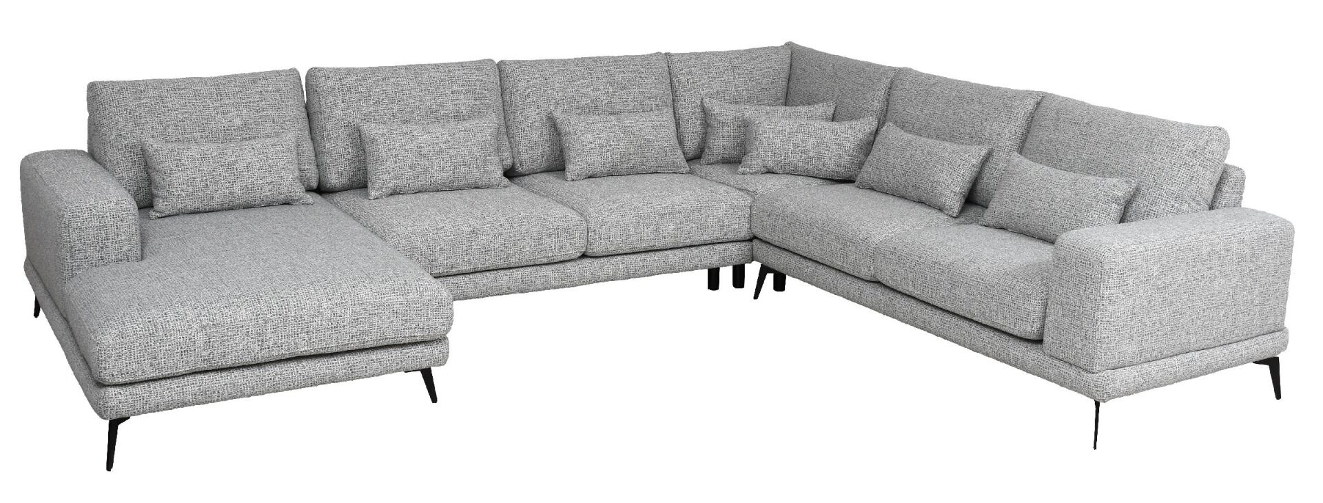 Sofa Narożna Life Steel II 334x274x73 cm