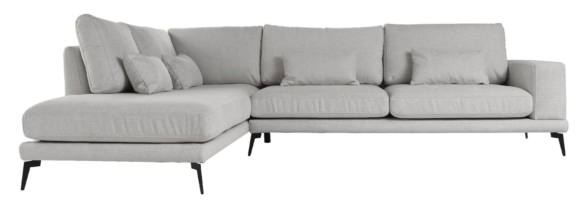 Sofa narożna Life Steel II lewa 311x98/219x86cm