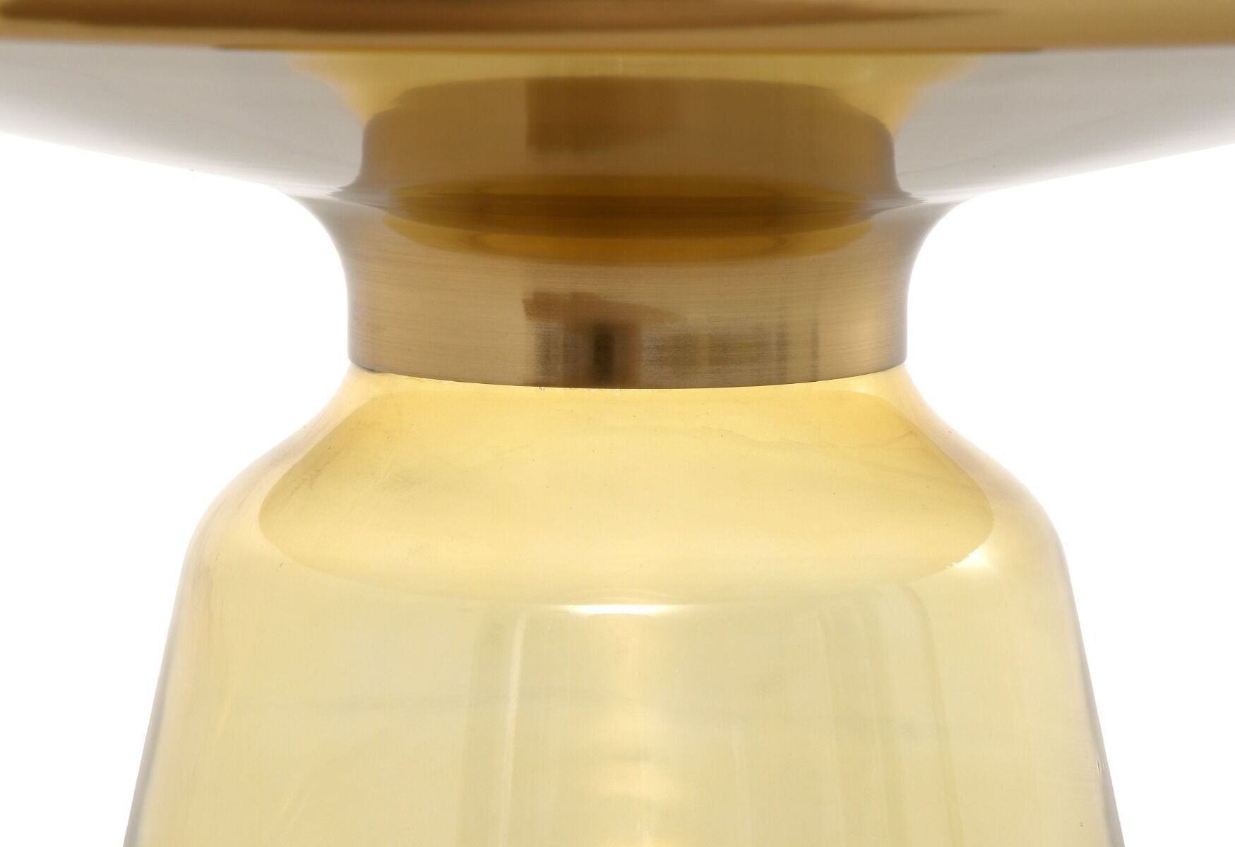 Stolik kawowy Fungo Yellow 75x75x39 cm