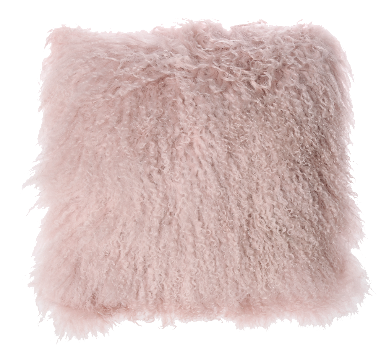 Różowa poduszka Lamb 35x35 cm