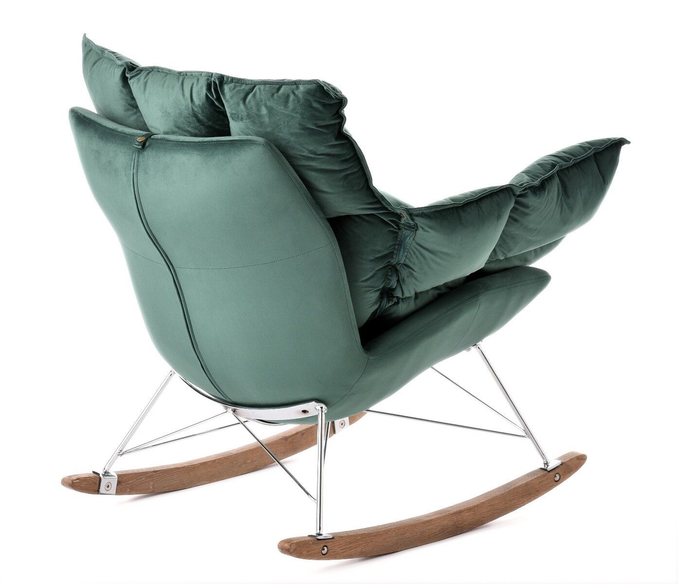 Fotel bujany zielony Lieslie 90x102x85 cm