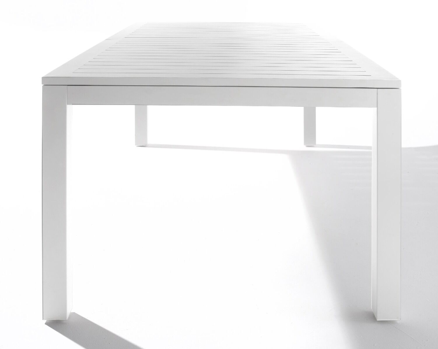 Biały stół ogrodowy Laura 200x100x76cm