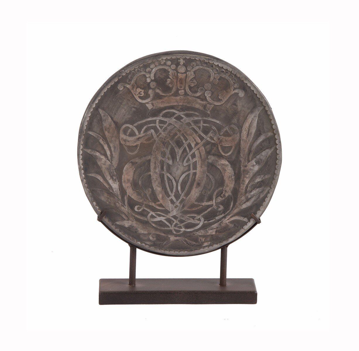 Figurka moneta dekoracyjna na podstawie 33x8x40cm