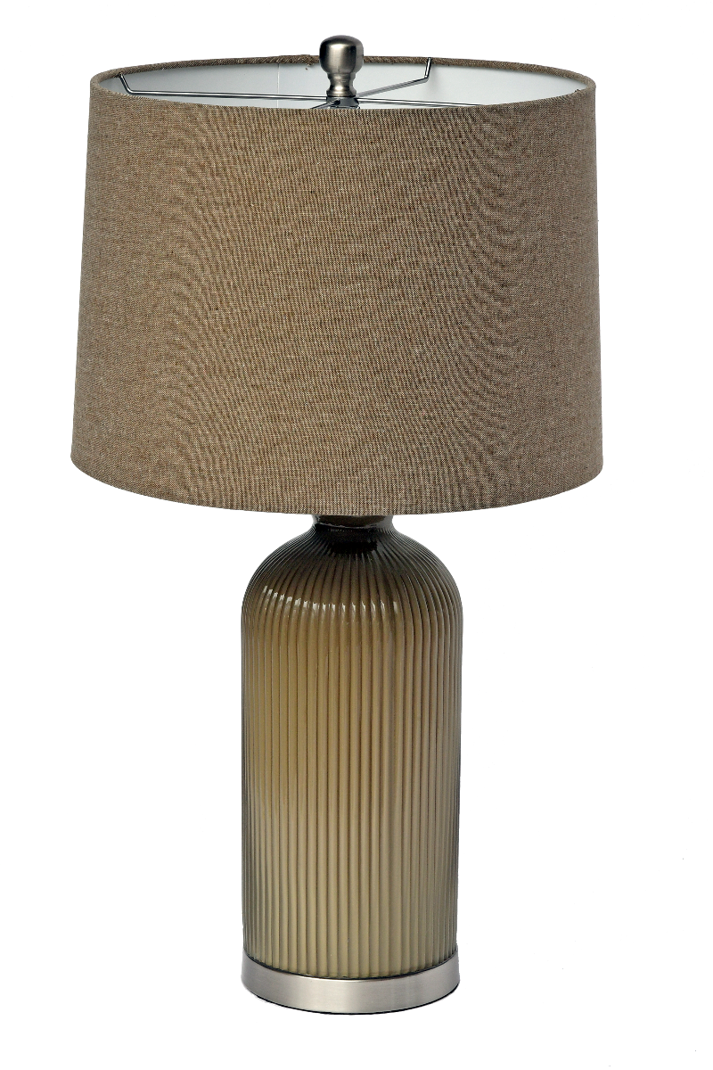 Lampa stołowa Teola 38x38x64 cm z abażurem