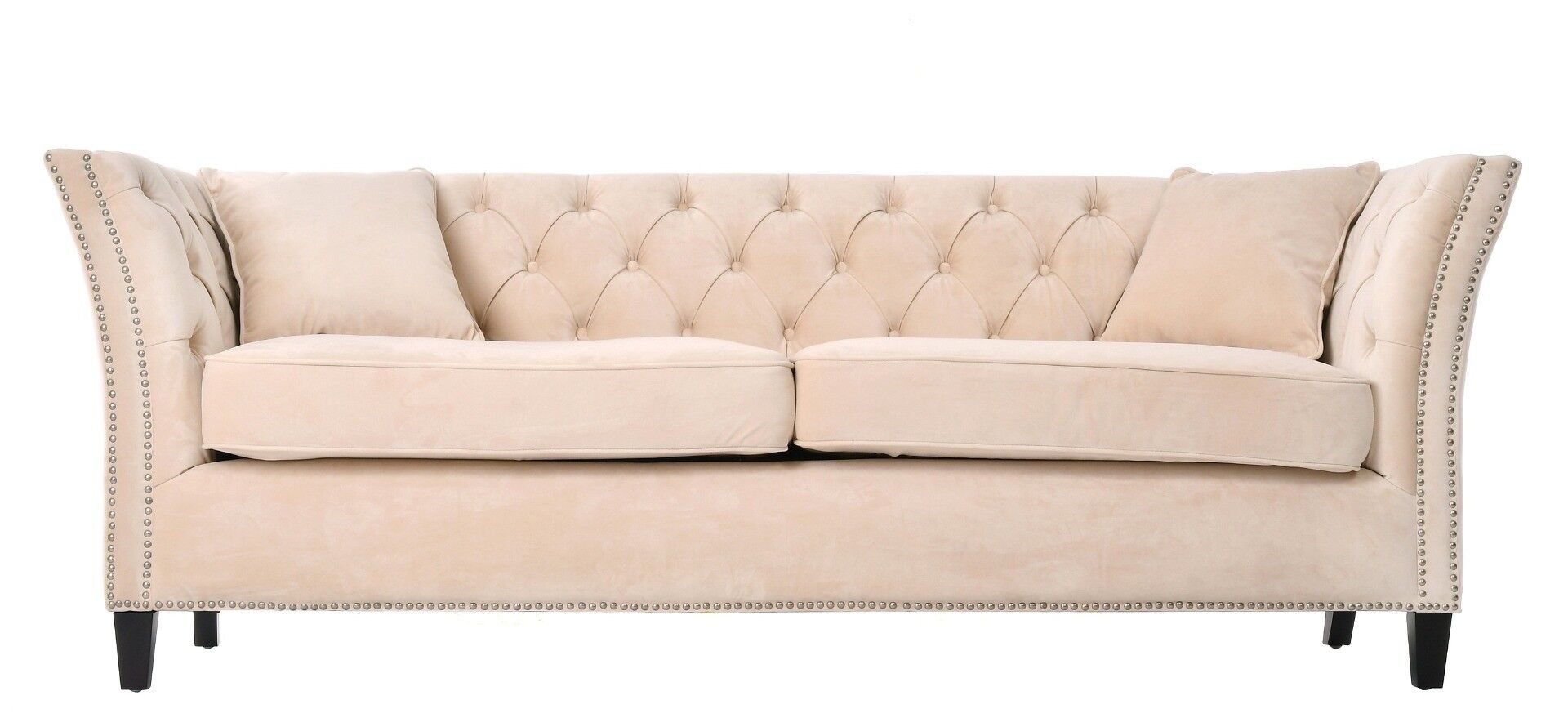 Beżowa sofa trzyosobowa Taylor 229x89x92cm