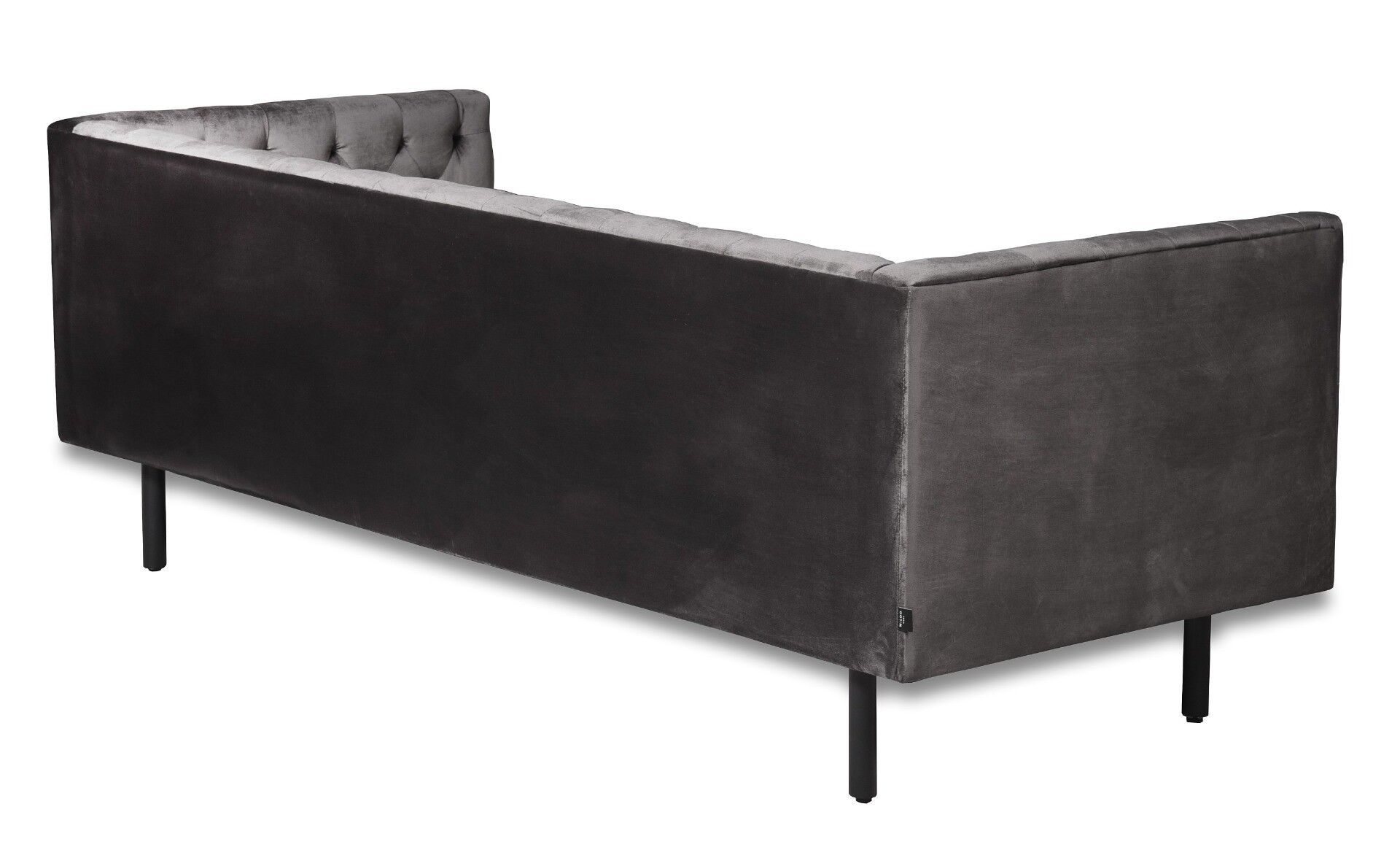 Sofa Vanity ciemny szary 201x88x76 cm