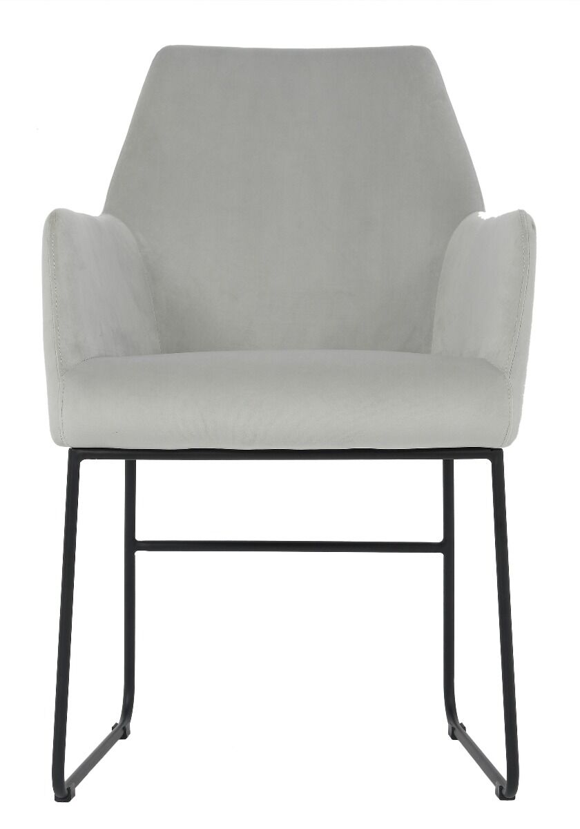 Krzesło Quadrato 56x63x89 cm jasny szary