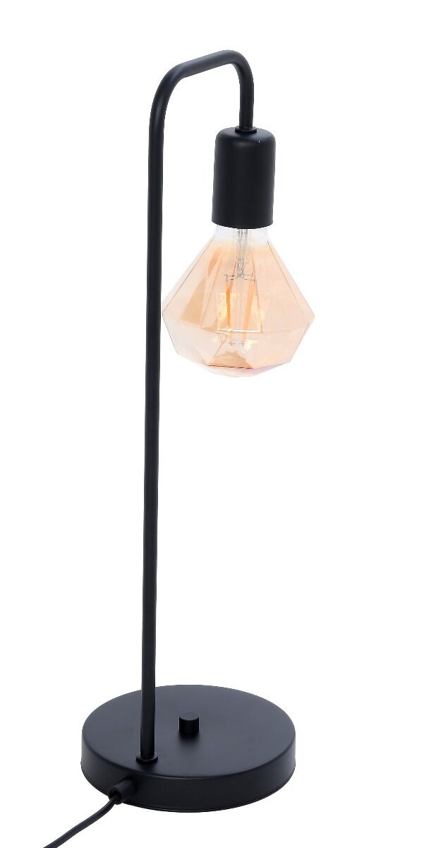 Lampa stołowa Hudson z żarówką 15x15x50 cm