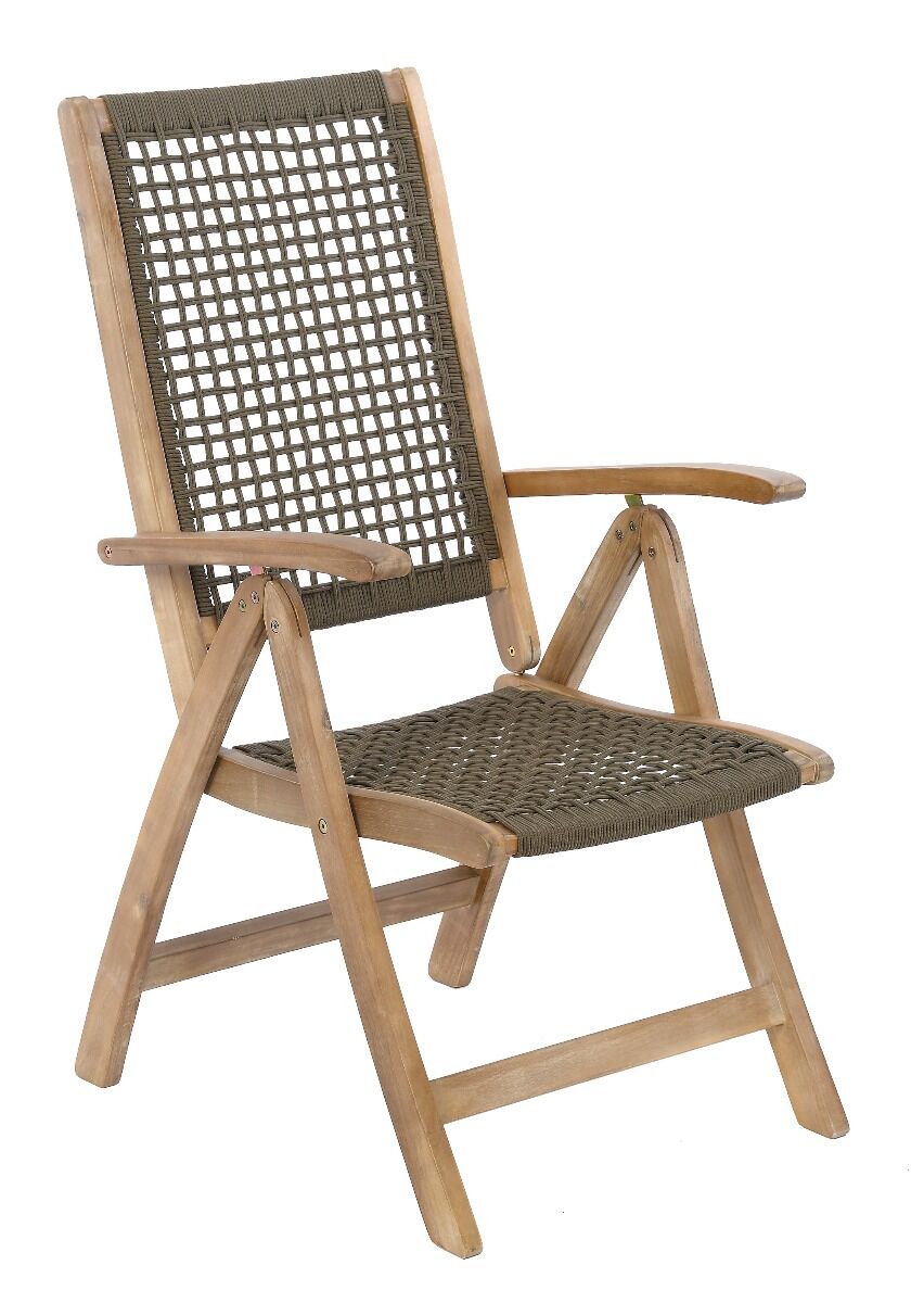 Krzesło rozkładane Raja 72x59x109 cm