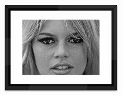 Obraz Brigitte Bardot 84x64 cm