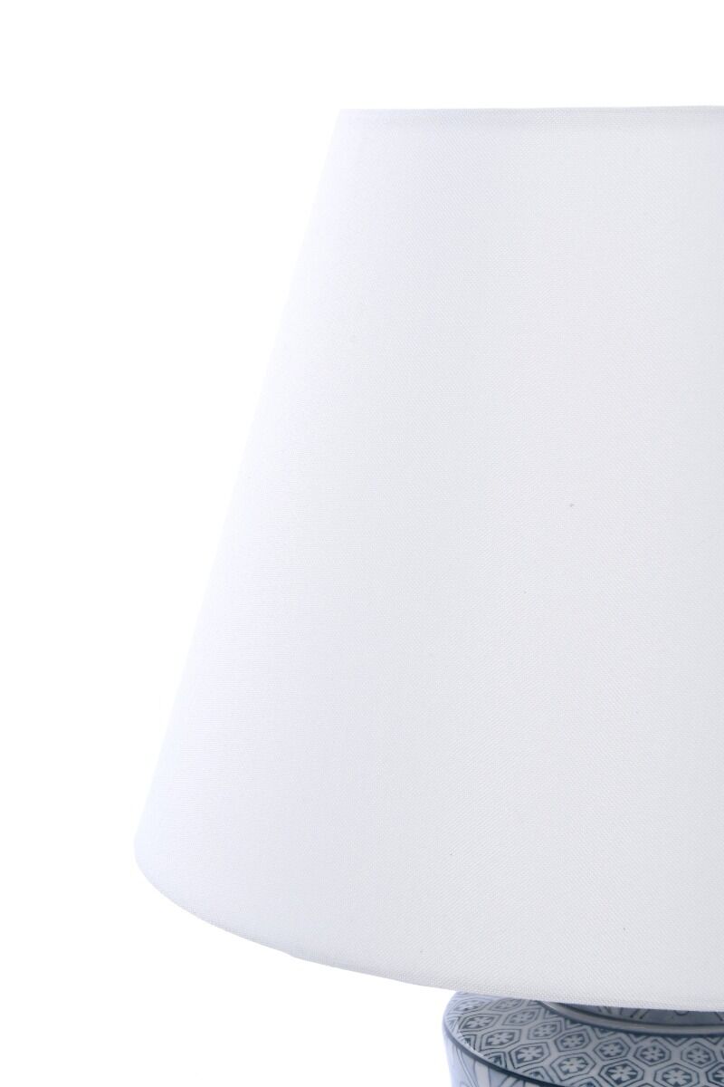 Lampa stołowa z abażurem Anabel 18x18x51cm 