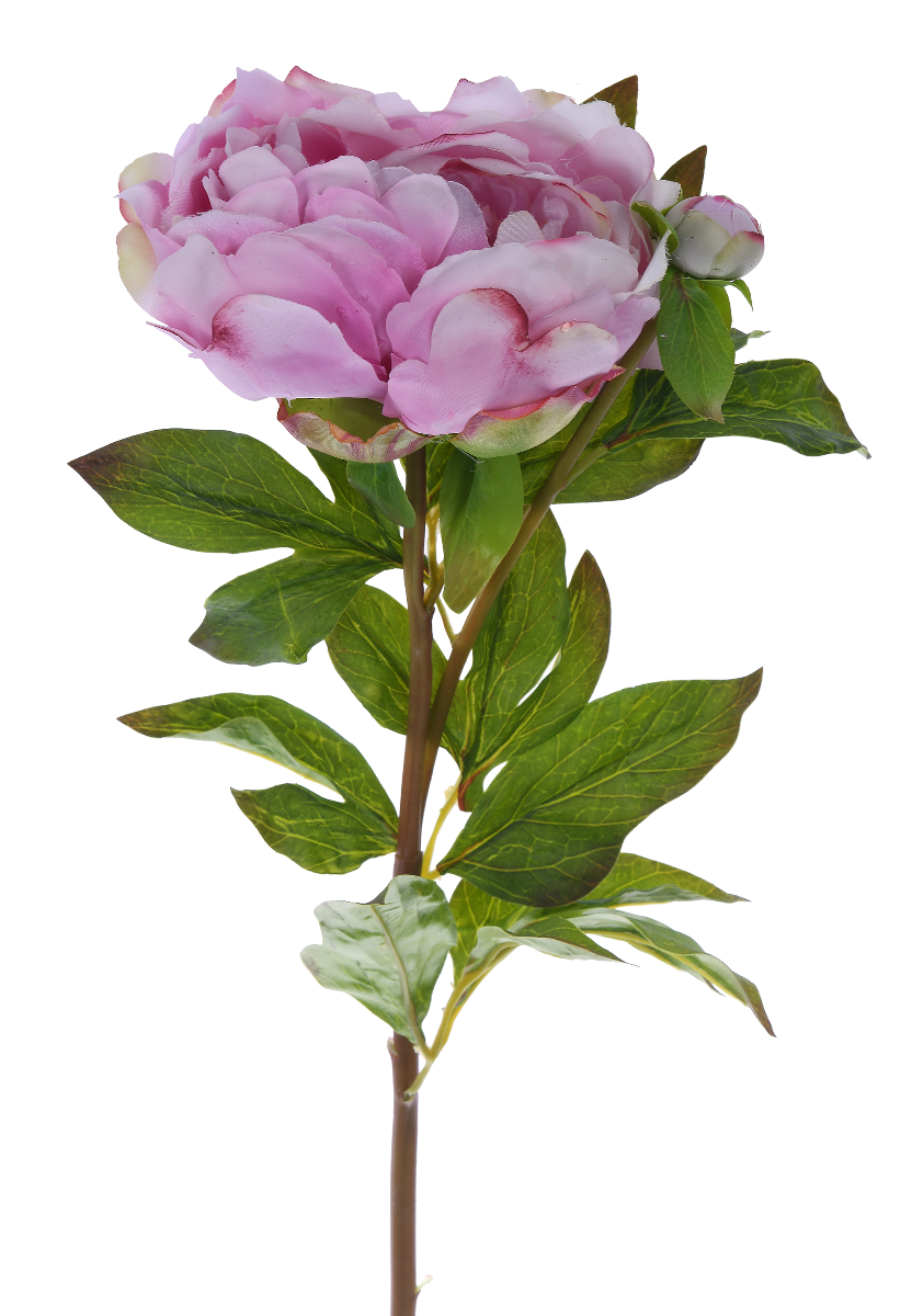 Kwiat sztuczny Peony Pink 66cm