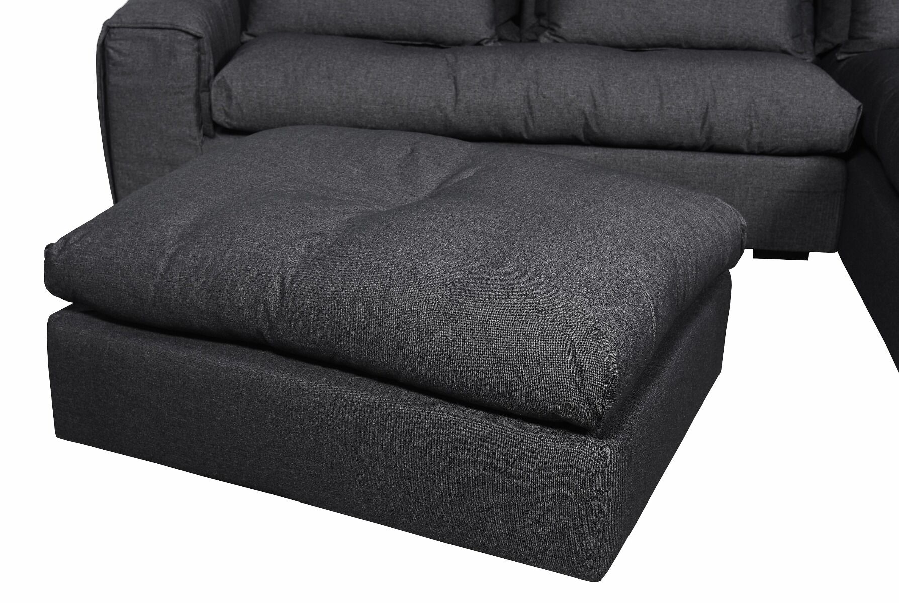 Sofa narożna Cobra z otomaną prawą 303x292x72 cm