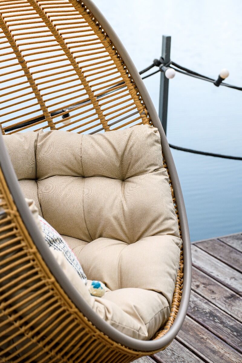 Fotel wiszący ogrodowy Cocoon De Luxe 120x73x195 cm 