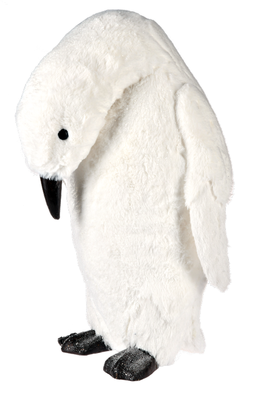 Biały pingwin 45x39x70 cm