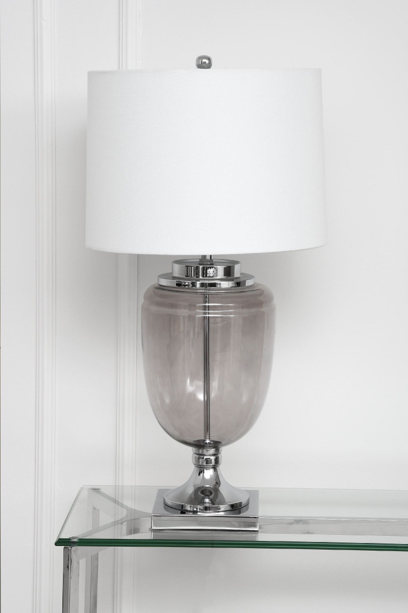 Lampa stołowa Classic z abażurem 84 cm 